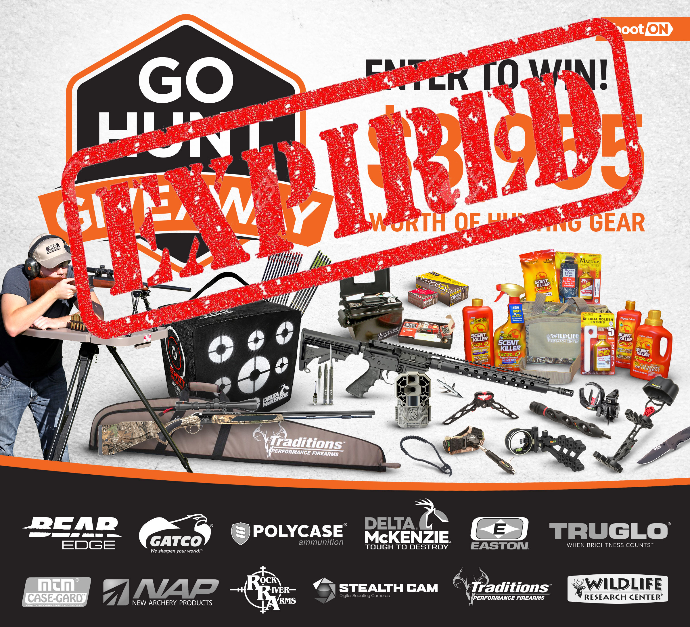 GO HUNT GIVEAWAY Shoot On