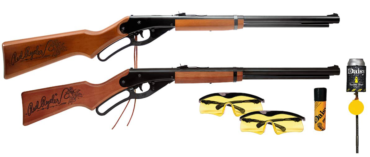 Adult Red Ryder Two Rifle shooting kit. 