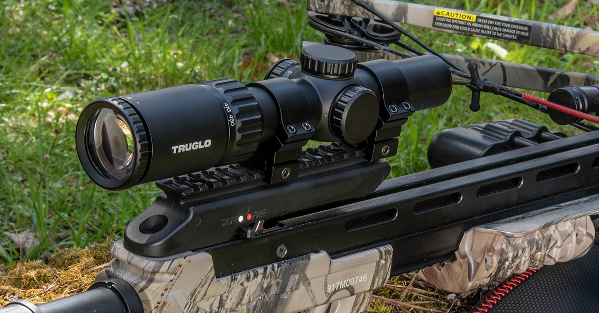 Truglo Introduces Velocity Calibrated Crossbow Scope Shoot On