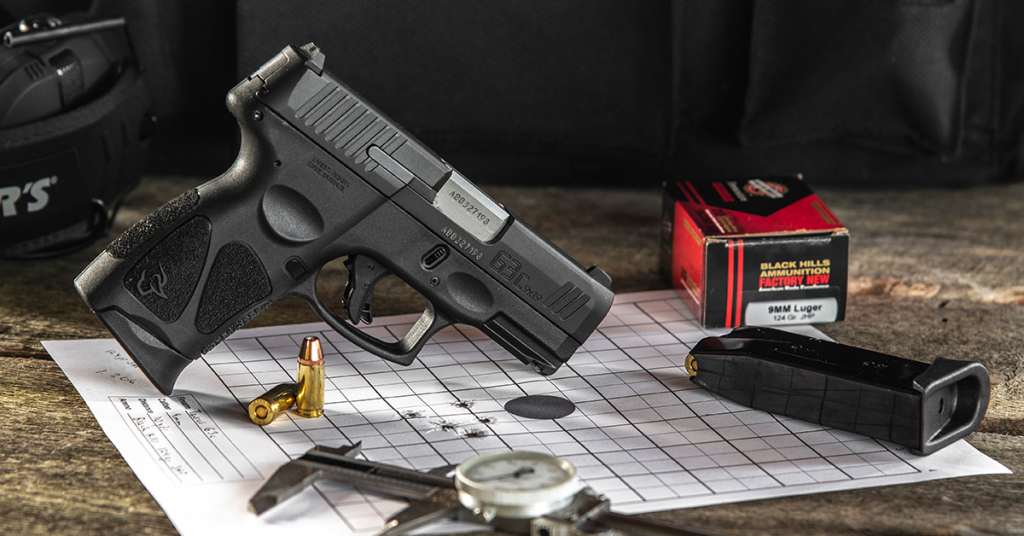 First Test! Taurus G3c 9mm Compact Pistol Shoot On