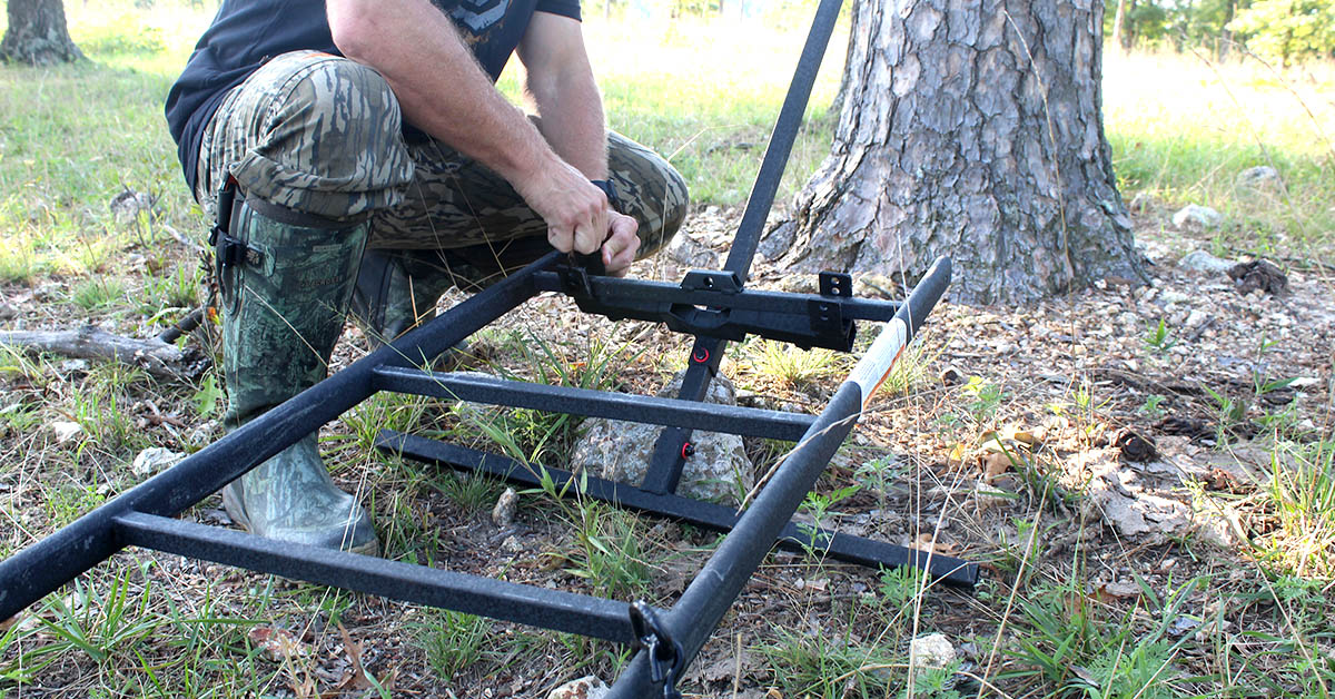 Review The Only Ladder Stand You'll Want This Hunting Season Shoot On
