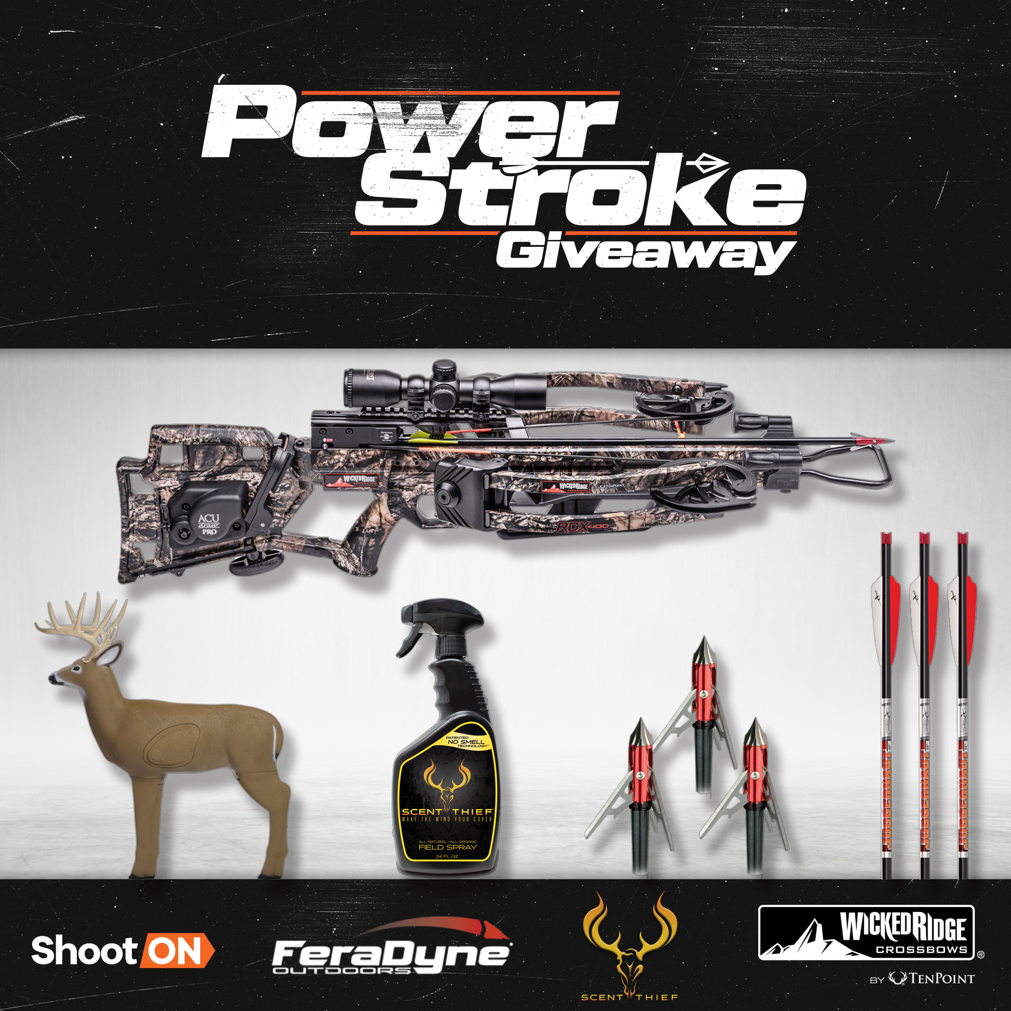 Power Stroke Giveaway Win a Crossbow and More at Shoot On