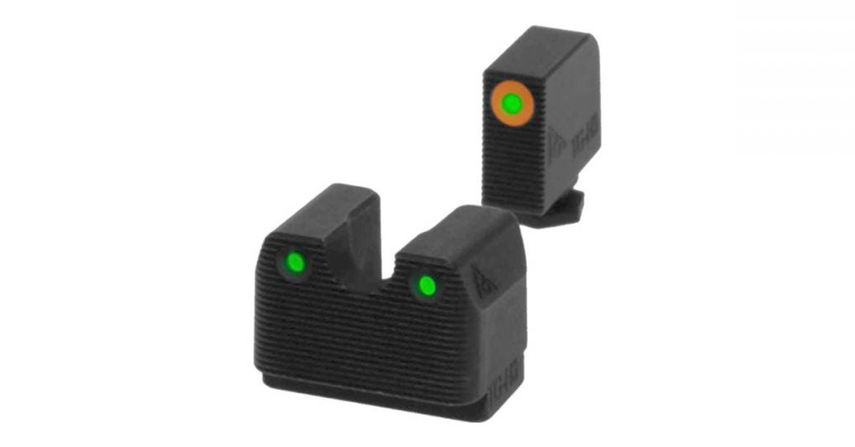 M.O.S. Tritium Sights for GLOCK Slides Shoot On