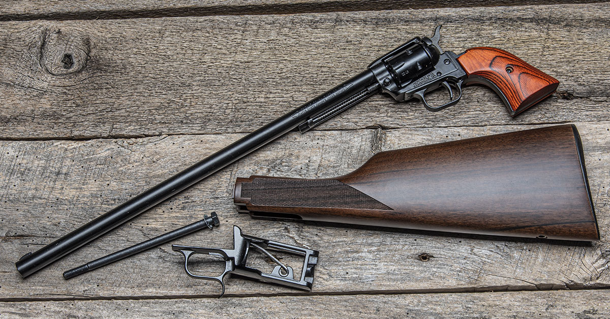 Once again, the Heritage Rough Rider offers firearm DIY fans some easy &quo...