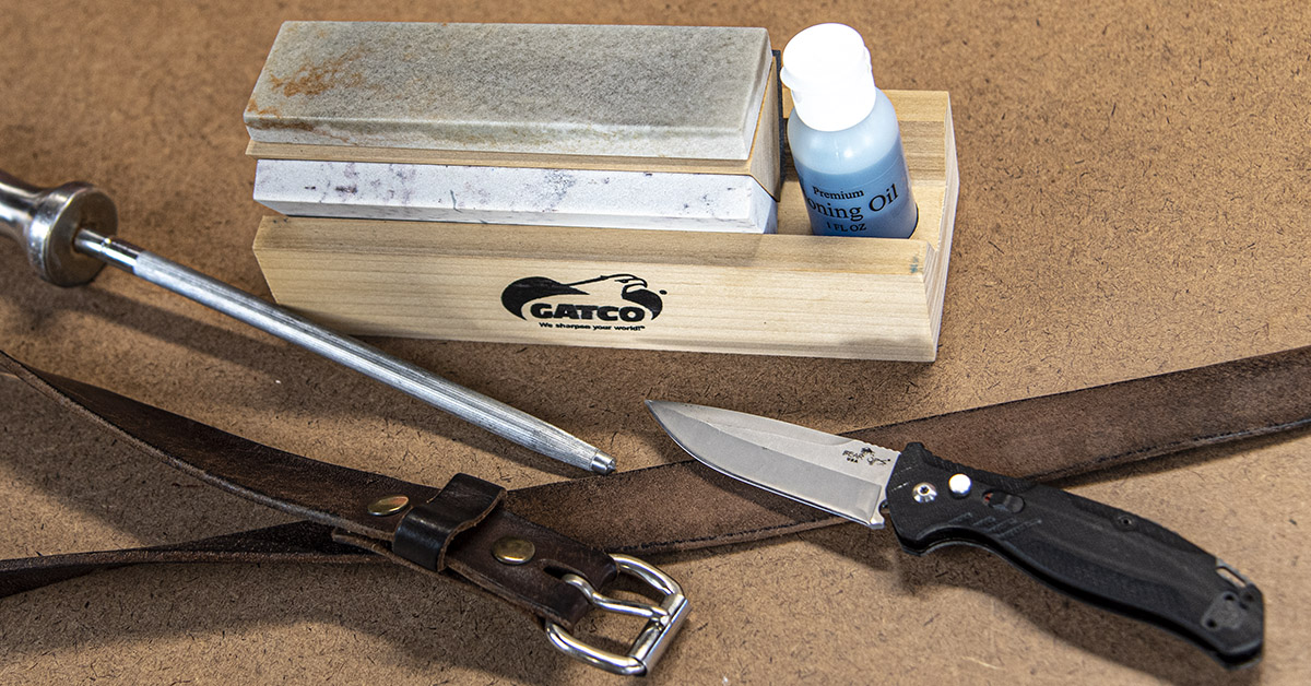 To Keep Knives Sharp Go OLD SCHOOL! Shoot On