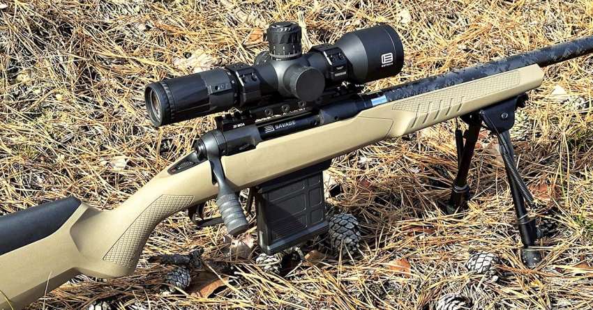 FIELD TEST: Savage 110 Carbon Tactical FDE | Shoot On