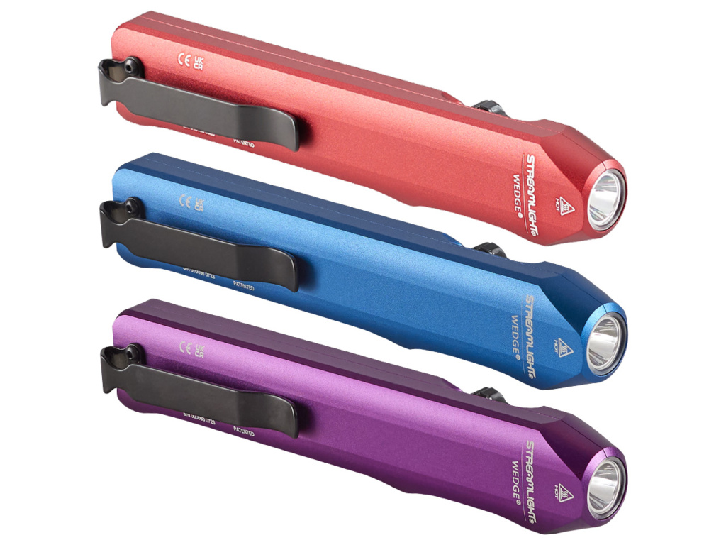 Streamlight® Introduces New Colors For Wedge® Everyday Carry Flashlight