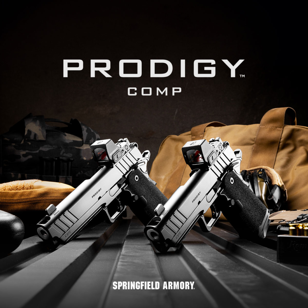 Springfield Armory® Announces Launch Of 1911 Ds Prodigy™ Comp Aos 9mm Pistols