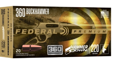 Federal Ammunition Hammerdown 360 Buckhammer Now Shipping