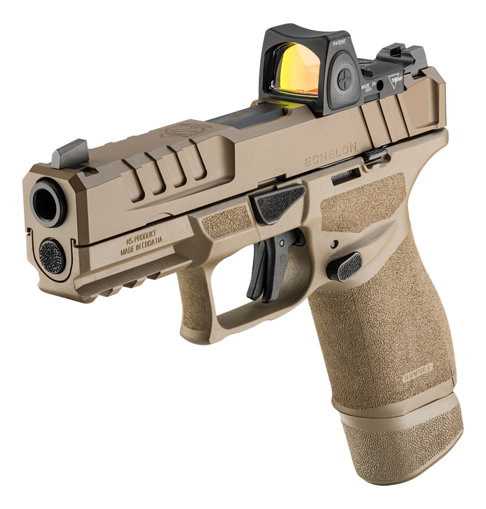 Springfield Armory® Announces Launch Of Desert Fde And Od Green Echelon™ 4.0c Pistols