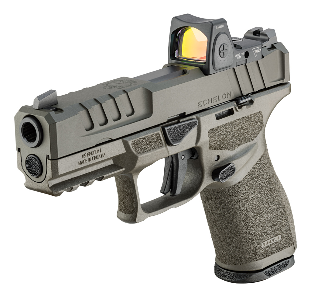 Springfield Armory® Announces Launch Of Desert Fde And Od Green Echelon™ 4.0c Pistols