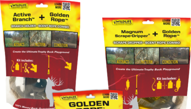 Three New Golden Rope™ – Scent Rope Kits Create The Ultimate Trophy Buck Playground™