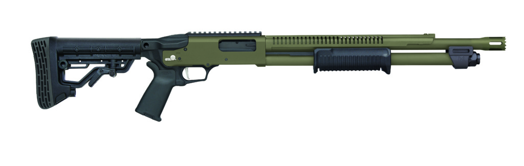 Mossberg 590r Pump Action Shotguns Now Available In Cerakote Fde And Od Green