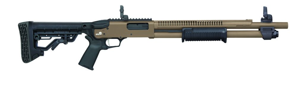 Mossberg 590r Pump Action Shotguns Now Available In Cerakote Fde And Od Green