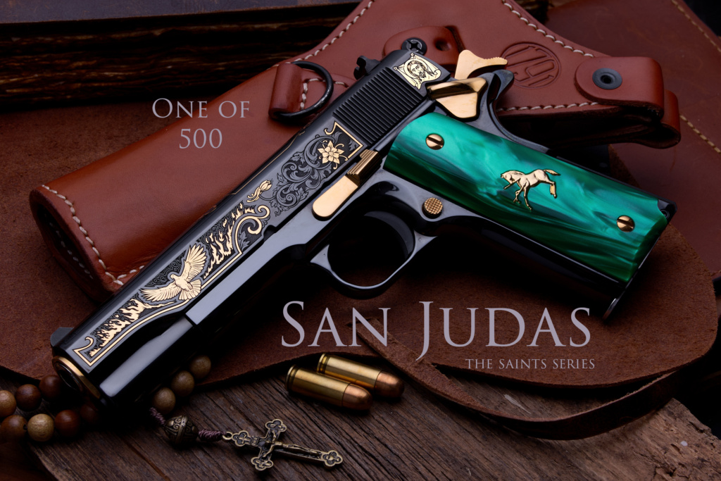 Sk Customs Unveils Limited Edition ‘san Judas’ Colt 1911 Honoring Saint Jude