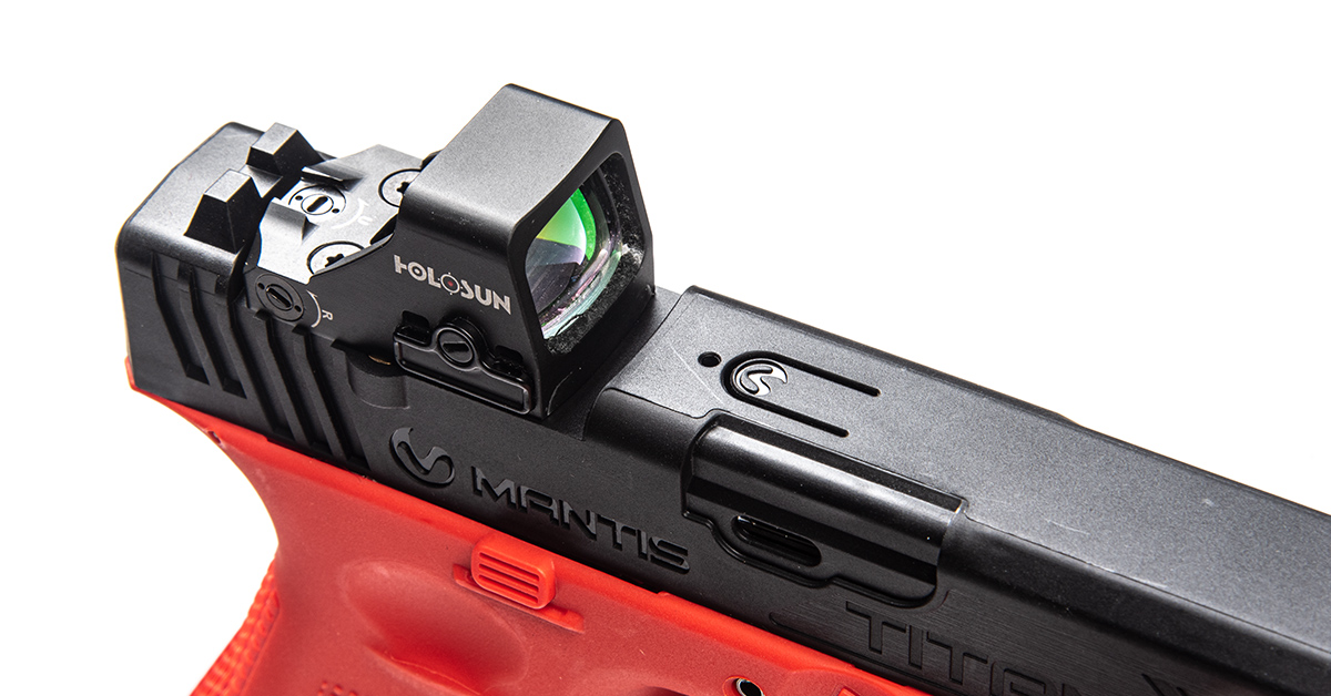 First Test: Mantis Titanx Laser Training Pistol