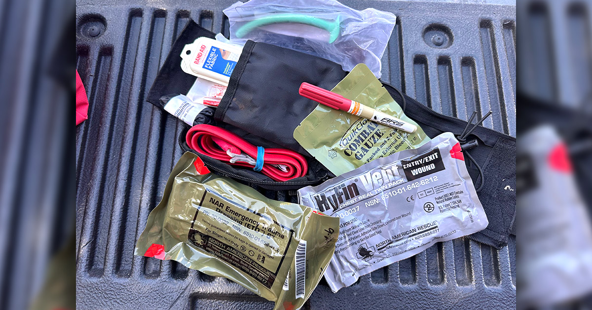 Trauma Medical Prep For Citizens: Step 1, 2, And 3