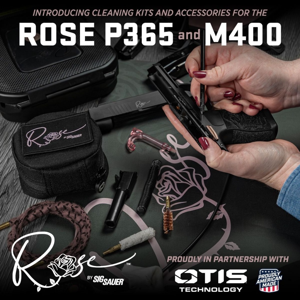 Otis Technology Launches Rose By Sig Sauer Gun Cleaning Line