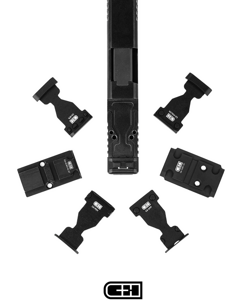 C&h Precision Announces Release Of Glock Gen 6 Optic Adapter Plates