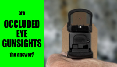 Occluded Eye Gunsights For Pistols?