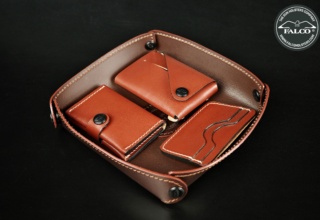 Falco Minimalist Leather Wallets Expand Edc Line