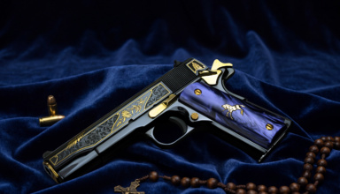 Sk Customs San Miguel Arcángel Colt 1911 Joins Saints Series