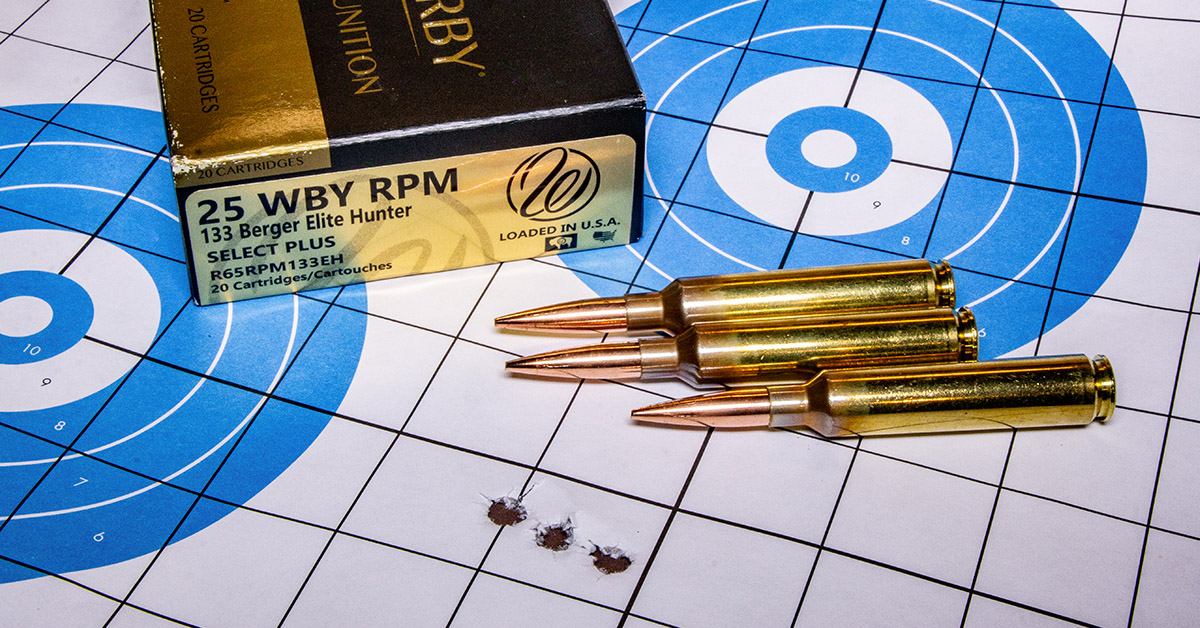 The 25 Rpm: Weatherby’s New Quarter Bore