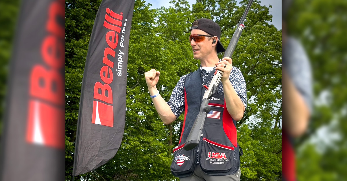 Gould Busts Clay Shooting Distance Record With Benelli A.i. Shotgun