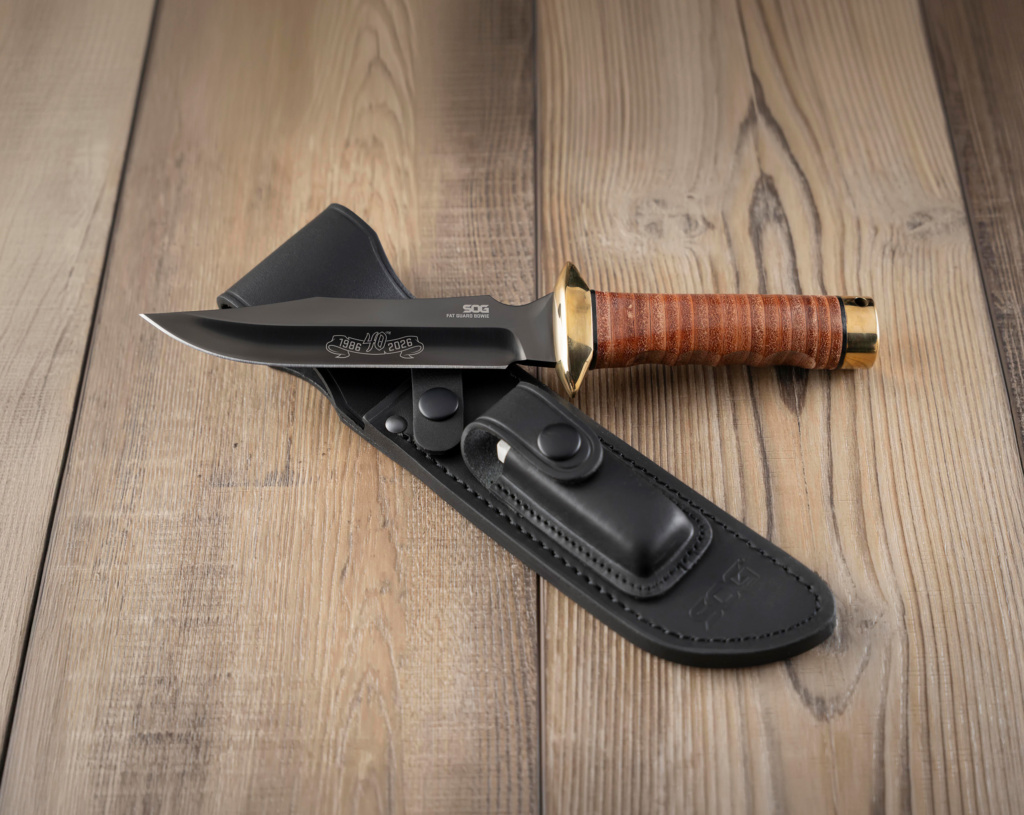 Sog 40th Anniversary Fat Guard Bowie Knife