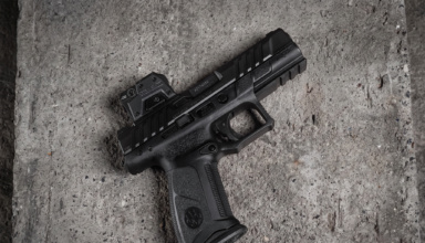 Steiner MPS 2.0 Lifestyle Image paired with firearm