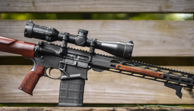 Woox Introduces New Vigilante Beavertail Walnut Grip