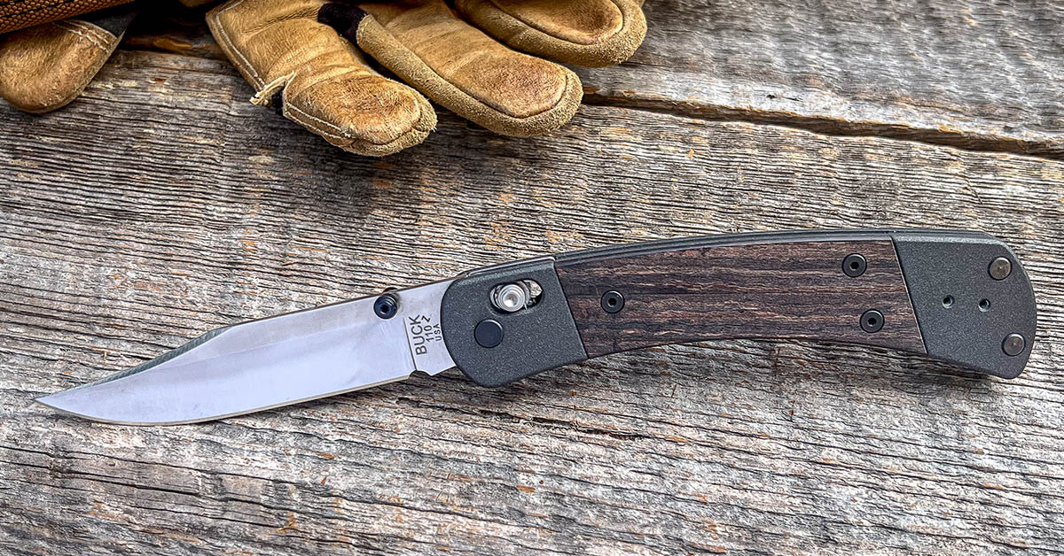 First Look! Buck’s New 110 Crossbar Lock